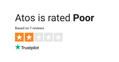 Atos poor Trustpilot rating to represent the topic of the article - Why I Hate Atos And Their Assessments