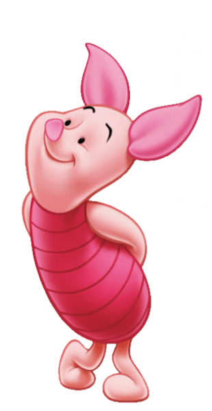An image of Piglet from Winnie the Pooh to represent the topic of the article - Which Winnie The Pooh Character Are You?
