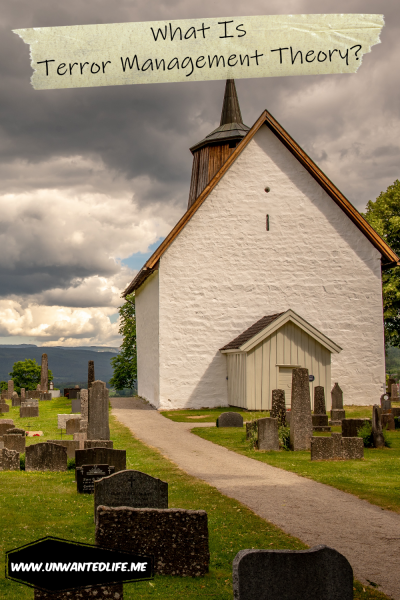 A photo of a small church and graveyard to represent - What Is Terror Management Theory