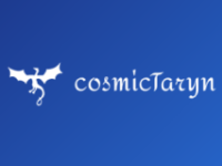 Cosmic Taryn's logo for the Sponsors page of Unwanted Life